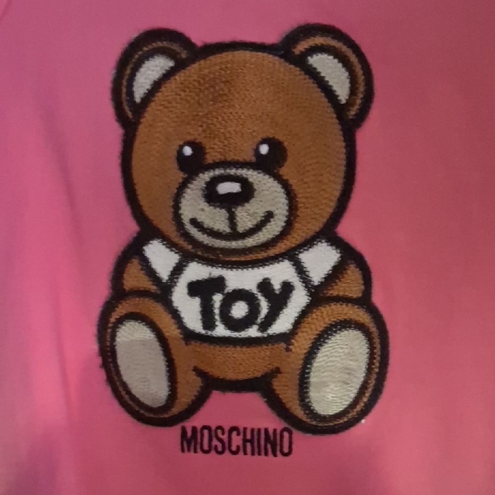 Moschino Pink Teddy Bear Kids Dress Size 2 Years - Picture 2 of 15